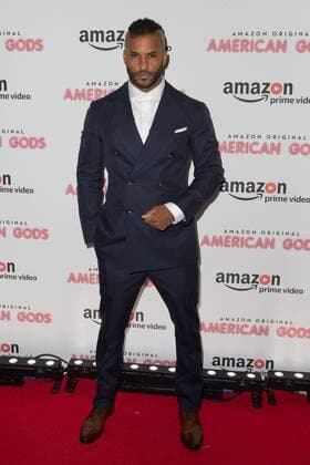 English actor Ricky Whittle attends the American Gods UK TV Premiere held at One Marylebone in London. APRIL 6th 2017  MISx17725