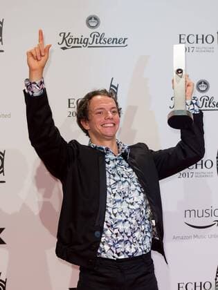 Berlin, Germany 06.04.2017, Echo 2017 Deutscher Musikpreis, DJ, Frans Zimmer, Alle Farben, mit dem Echo in der Kategorie Dance national ( DeFodi001