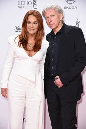 Andrea Berg mit Ehemann Uli Ferber Roter Teppich zur Echo Verleihung 2017 in der Messe Berlin am 06.04.2017