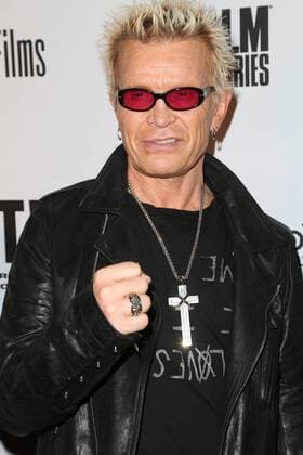 April 5, 2017 - Los Angeles, CA, United States - 05 April 2017 - Los Angeles, California - Billy Idol. SHOT! The Psycho-Spiritual Mantra of Rock held at Pacific Theatres at The Grove. Photo Credit: AdMedia Los Angeles United States - ZUMAa123 20170405_zaa_a123_103 Copyright: xAdmediax
