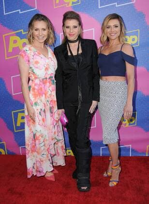 April 6, 2017 - Los Angeles, CA, United States - 06 April 2017 - Los Angeles, California - Beverly Mitchell, Jodie Sweetin, Christine Lakin. Premiere Of Pop TV s Hollywood Darlings and Return of the Mac held at iPic Theaters in Los Angeles. Photo Credit: AdMedia Los Angeles United States - ZUMAa123 20170406_zaa_a123_045 Copyright: xBirdiexThompsonx