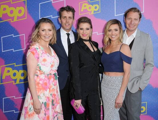 April 6, 2017 - Los Angeles, CA, United States - 06 April 2017 - Los Angeles, California - Beverly Mitchell, Jodie Sweetin, Christine Lakin. Premiere Of Pop TV s Hollywood Darlings and Return of the Mac held at iPic Theaters in Los Angeles. Photo Credit: AdMedia Los Angeles United States - ZUMAa123 20170406_zaa_a123_055 Copyright: xBirdiexThompsonx