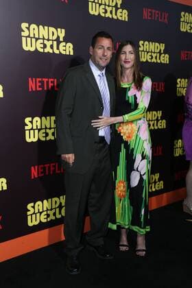 April 6, 2017 - 7 April, 2017- Hollywood, California - Adam Sandler, Jackie Sandler, the premiere of Netflix s Sandy Wexler . Photo Credit: PMA AdMedia - ZUMAa123 20170406_zaa_a123_128 Copyright: xPma Admediax