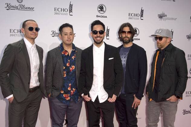 Linkin Park bei der 26. Verleihung des Deutschen Musikpreises Echo 2017 in der Messe Berlin. Berlin, 06.04.2017 Foto:xF.xKernx xFuturexImage