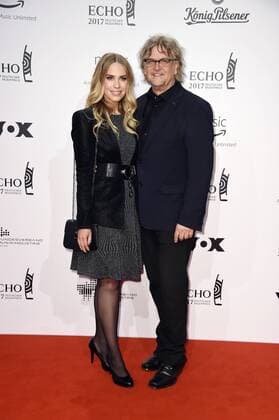 Lara-Isabelle Rentinck und Martin Krug bei der 26. Verleihung des Deutschen Musikpreises Echo 2017 in der Messe Berlin. Berlin, 06.04.2017 Foto:xF.xKernx xFuturexImage