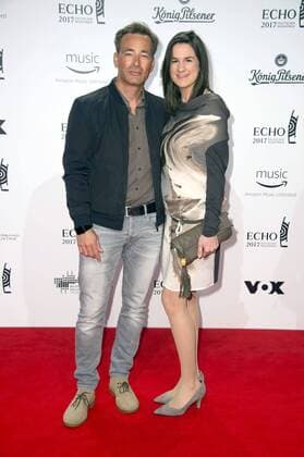 Jan Sosniok mit Ehefrau Nadine bei der 26. Verleihung des Deutschen Musikpreises Echo 2017 in der Messe Berlin. Berlin, 06.04.2017 Foto:xF.xKernx xFuturexImage