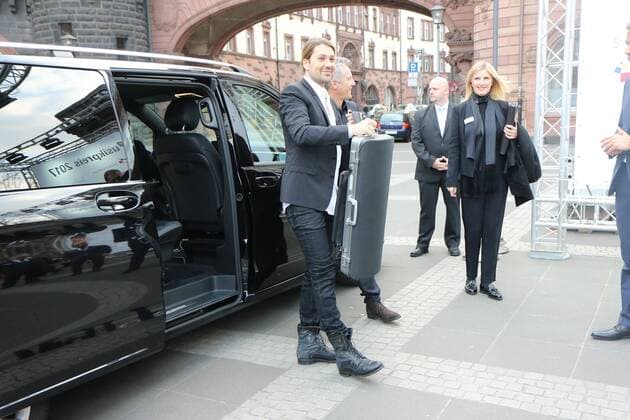 07.04.2017 ,Deutschland, Frankfurt am Main, Paulskirche Internationale Messe für Services und Technologien für Veranstaltungen Verleihung des Frankfurter Musikpreises an David Garrett Bild zeigt David Garett