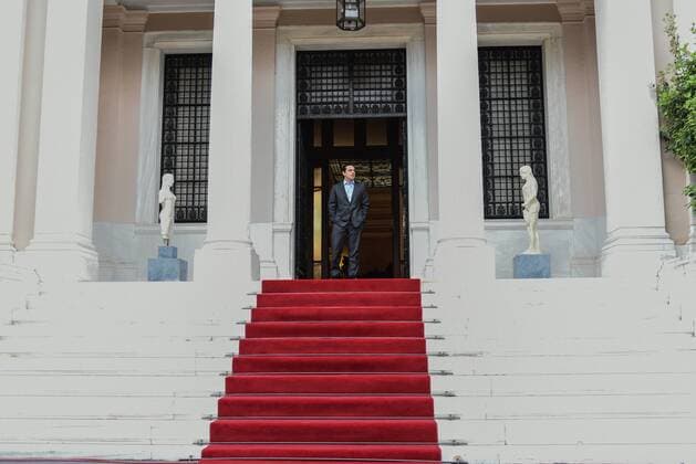 Bilder des Tages Bilder des Tages The Greek Prime Minister Alexis Tsipras The President of the Federal Republic of Germany, Frank-Walter Steinmeier visiting Greece, in Athens on April 7, 2017