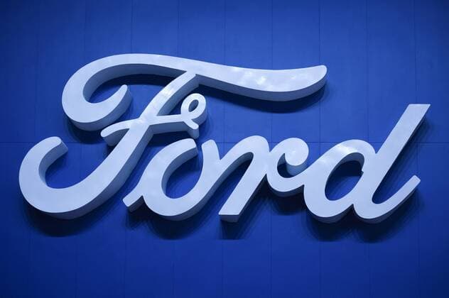 April 7, 2017 - Bangkok, Bangkok, Thailand - Logo of Ford at the 38th Bangkok International Motor Show in Bangkok, Thailand, on April 7, 2017. Bangkok Thailand  - ZUMAn230 20170407_zaa_n230_304 Copyright: xAnusakxLaowilasx