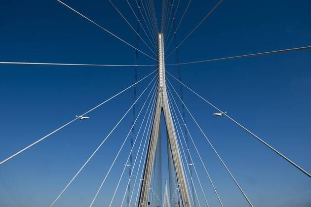 Pont de Normandie NEWS : Illustration du Pont de Normandie - 09 04 2017 JBAutissier Panoramic 