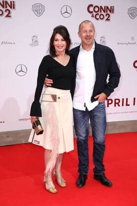 Iris Berben und Heino Ferch bei der Conni & Co 2 Film Premiere am 9.04.2017 in Berlin Conni & Co 2 Filmpremiere in Berlin, 2017 