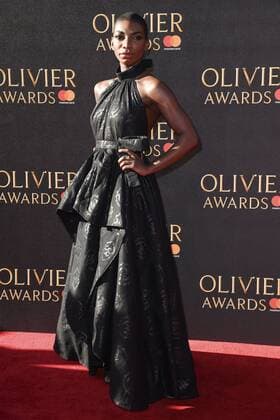 Michaela Coel bei der Verleihung der Olivier Awards 2017 in der Royal Albert Hall, Kensington. London, 09.04.2017 Michaela Coel  Foto:xS.xVasx xFuturexImage