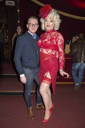 Jan Henrik Scheper M. Stuke und Sheila Wolf bei der Premiere von Desiree Nick - Die letzte lebende Diseuse in der Bar Jeder Vernunft. Berlin, 11.04.2017 Foto:xK.xWernerx xFuturexImage