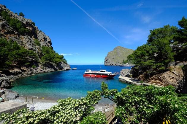 Port de Sa Calobra, Majorca, Balearic Islands, Balearic Islands, Spain, Mediterranean, Europe Copyright: CarloxMorucchio 819-748