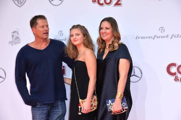Til Schweiger mit Tochter Emma Schweiger bei der Premiere Conni und Co