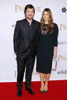 Christian Bale und seine Ehefrau Sibi Blazic bei der The Promise Film Premiere am 12.04.2017 in Hollywood, Los Angeles The Promise Filmpremiere in Los Angeles, 2017 