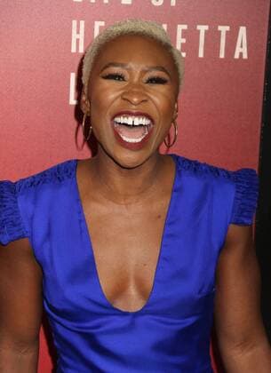 April 18, 2017 - New York, New York, U.S. - Actress CYNTHIA ERIVO attends the New York Premiere of The Immortal Life of Henrietta Lacks held at the SVA Theater. New York U.S. - ZUMAk03_ 20170418_zaf_k03_193 Copyright: xNancyxKaszermanx