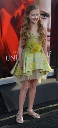 Cast member Isabella Kai Rice attends the premiere of the motion picture dramatic thriller Unforgettable at TCL Chinese Theatre in the Hollywood section of Los Angeles on April 18, 2017. Storyline: A woman sets out to make life hell for her ex-husband s new wife.  LAP2017041845 JIMxRUYMEN