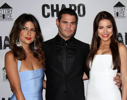 April 19, 2017 - Los Angeles, CA, United States - 19 April 2017 - Los Angeles, California - Valentina Acosta, Marco De La O and Juliette Pardau. UnivisionÃ¢â‚¬â ¢s Ã¢â‚¬â ¢El ChapoÃ¢â‚¬â ¢ Original Series Premiere Event held at The Landmark Theatre. Photo Credit: AdMedia Los Angeles United States - ZUMAa123 20170419_zaa_a123_010 Copyright: xAdmediax