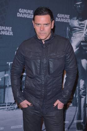 Richard Zven Kruspe, Rammstein Ankunft Iggy POPs Birthday Bash zum Konzert Kinofilm GIMME DANGER im KIno International in Berlin am 20.04.2017
