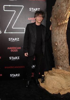 April 20, 2017 - Los Angeles, CA, United States - 20 April 2017 - Los Angeles, California - Author of American Gods, Neil Gaiman. American Gods Los Angeles Premiere held at The Cinerama Dome Theatre. Photo Credit: AdMedia Los Angeles United States - ZUMAa123 20170420_zaa_a123_114 Copyright: xAdmediax