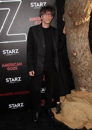 April 20, 2017 - Los Angeles, CA, United States - 20 April 2017 - Los Angeles, California - Author of American Gods, Neil Gaiman. American Gods Los Angeles Premiere held at The Cinerama Dome Theatre. Photo Credit: AdMedia Los Angeles United States - ZUMAa123 20170420_zaa_a123_122 Copyright: xAdmediax