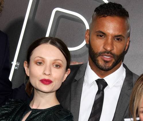 April 20, 2017 - Los Angeles, CA, United States - 20 April 2017 - Los Angeles, California - Emily Browning and Ricky Whittle. American Gods Los Angeles Premiere held at The Cinerama Dome Theatre. Photo Credit: AdMedia Los Angeles United States - ZUMAa123 20170420_zaa_a123_191 Copyright: xAdmediax