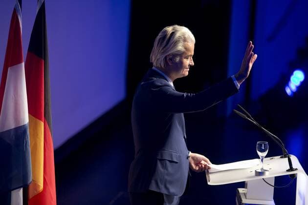 Deutschland, Koblenz, Rhein-Mosel Halle, ENF - Kongress Freiheit für Europa , Geert Wilders, 21.01.2017