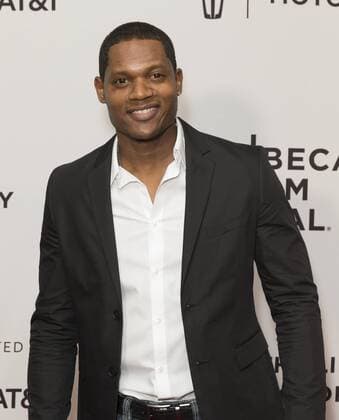USA: 2017 Tribeca Film Festival Algenis Perez Soto attends the Samba Premiere during 2017 Tribeca Film Festival at Cinepolis Chelsea  LevxRadin