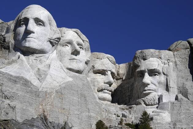 A view of Mount Rushmore in South Dakota. Copyright: xJonxBower LOOPxIMAGESx JBO8513WT03