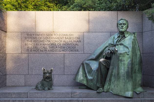 The FDR Memorial in Washington DC. Copyright: xJohnxGreim LOOPxIMAGESx JGM11513WT279