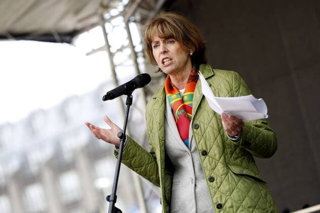 Bilder des Tages Henriette Reker bei der Kundgebung zu den Demonstrationen gegen den AfD-Bundesparteitag auf dem Heumarkt. Köln, 22.04.2017 Foto:xC.xHardtx xFuturexImage