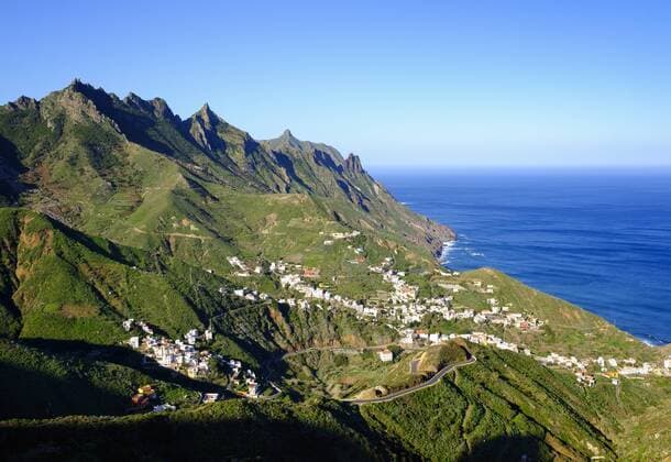 Spain, Canary islands, Tenerife, Anaga mountains, Taganana  SIEF07377