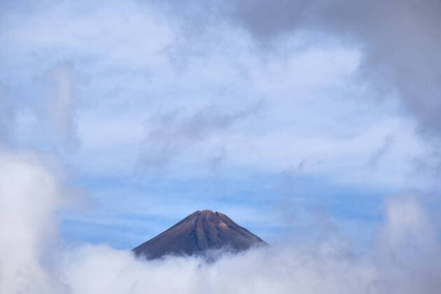 Spain, Canary islands, Tenerife, Pico del Teide seen from west  SIEF07386
