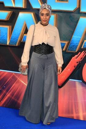 Mariah Idrissi attends the Guardians Of The Galaxy Vol. 2 - European Gala Premiere at the Eventim Apollo in London. APRIL 24th 2017  MISx17831