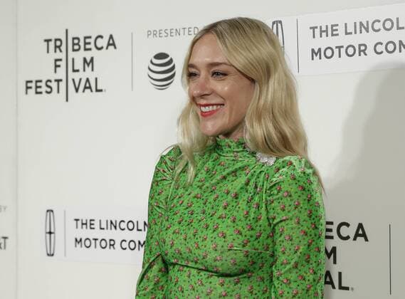 Chloe Sevigny arrives on the red carpet at The Dinner Premiere at BMCC Tribeca PAC on April 24, 2017 in New York City.  NYP20170424158 JOHNxANGELILLO