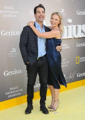 April 24, 2017 - Westwood, CA, United States - 24 April 2017 - Westwood, California - Jonathon Schaech. National Geographic s Premiere screening of Genius held at Fox Theater in Westwood. Photo Credit: AdMedia Westwood United States - ZUMAa123 20170424_zaa_a123_182 Copyright: xBirdiexThompsonx