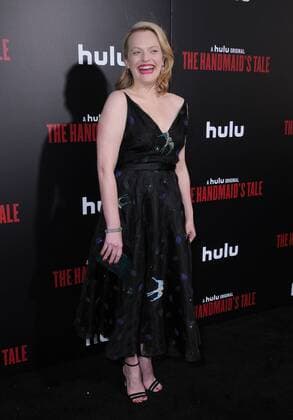 April 25, 2017 - Hollywood, CA, United States - 25 April 2017 - Hollywood, California - Elizabeth Moss. Los Angeles premiere of Hulu s The Handmaid s Tale held at ArcLight Hollywood in Hollywood. Photo Credit: AdMedia Hollywood United States - ZUMAa123 20170425_zaa_a123_001 Copyright: xBirdiexThompsonx