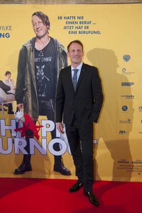 Wotan Wilke MOEHRING, Möhring, Schaupieler, Filmpremiere Happy Burnout , 25.04.2017, in der Lichtburg in Essen,