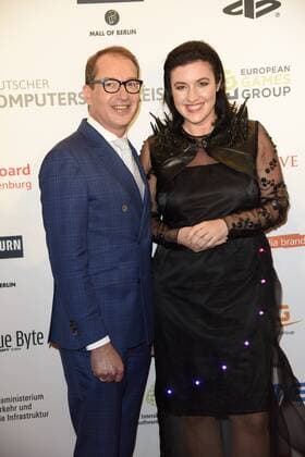 Alexander Dobrindt, Dorothee Bär bei der Verleihung des Deutschen Computerspielpreises 2017 im WECC - Westhafen Event & Convention Center in Berlin am 26.04.2017