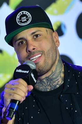 US-Dominican-Puerto Rican singer Nicky Jam takes part at the Billboard Latin Muisc Awards Conference, at the Ritz Carlton Hotel in Miami, Florida, United States, 26 April 2017. Balvin assured that after Despacito by Luis Fonsi and Daddy Yankee there wil be more producitons that mix reggaeton and English pop. J BALVIN AND NICKY JAM SAY THAT THERE WILL BE MORE FUSION OF REGGAETON AND POP !ACHTUNG: NUR REDAKTIONELLE NUTZUNG!  Copyright: xGiorgioxVierax MIA001 20170427-636288574198849040