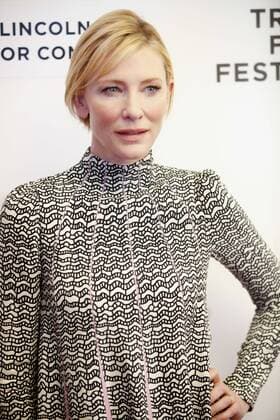 Cate Blanchett attends the Tribeca Film Festival screening of Manifesto on April 26th, 2017 in New York City. Tribeca Film Festival, Manifesto screening arrivals.  Copyright: xAlexxMateox