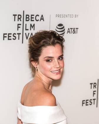 Emma Watson arrives to attend the World Premiere of The Circle at the 2017 Tribeca Film Festival in New York on April 26, 2017. Photo by Enrique Shore Cordon Press  EnriquexShore Emma Watson arrives to World Premiere of The Circle in New York