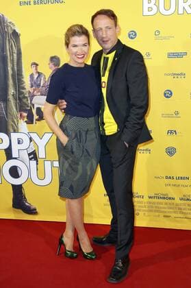 Anke Engelke und Wotan Wilke Moehring bei der Premiere des Kinofilms Happy Burnout im Cinemaxx Dammtor. Hamburg, 26.04.2017 Foto:xgbrcix xFuturexImage