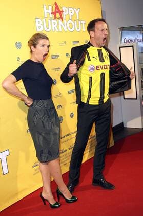 Anke Engelke und Wotan Wilke Moehring bei der Premiere des Kinofilms Happy Burnout im Cinemaxx Dammtor. Hamburg, 26.04.2017 Foto:xH.xHartmannx xFuturexImage