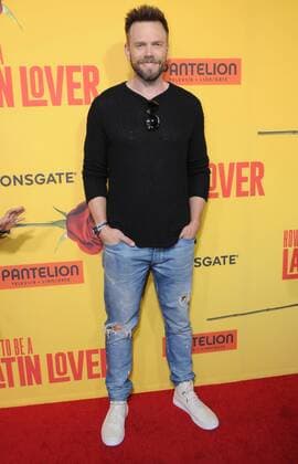 April 26, 2017 - Hollywood, CA, United States - 26 April 2017 - Hollywood, California - Joel McHale. Los Angeles premiere of How To Be A Latin Lover held at ArcLight Hollywood in Hollywood. Photo Credit: AdMedia Hollywood United States - ZUMAa123 20170426_zaa_a123_120 Copyright: xBirdiexThompsonx