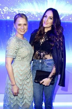 Nova Meierhenrich und Johanna Klum bei der Verleihung des Deutschen Computerspielpreises 2017 im WECC Westhafen Event & Convention Center. Berlin, 26.04.2017 Foto:xF.xKernx xFuturexImage