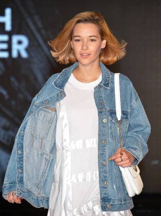Model Sarah Snyder attends the fashion event for Samantha Thavasa in Tokyo, Japan on April 27, 2017.  TKP2017042716 KEIZOxMORI