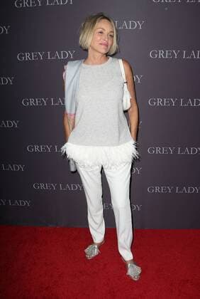 April 26, 2017 - Los Angeles, CA, United States - 26 April 2017 - Los Angeles, California - Sharon Stone. Premiere Of Pataphysical Production s Grey Lady held at The Landmark. Photo Credit: AdMedia Los Angeles United States - ZUMAa123 20170426_zaa_a123_491 Copyright: xAdmediax