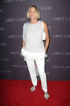 April 26, 2017 - Los Angeles, CA, United States - 26 April 2017 - Los Angeles, California - Sharon Stone. Premiere Of Pataphysical Production s Grey Lady held at The Landmark. Photo Credit: AdMedia Los Angeles United States - ZUMAa123 20170426_zaa_a123_494 Copyright: xAdmediax